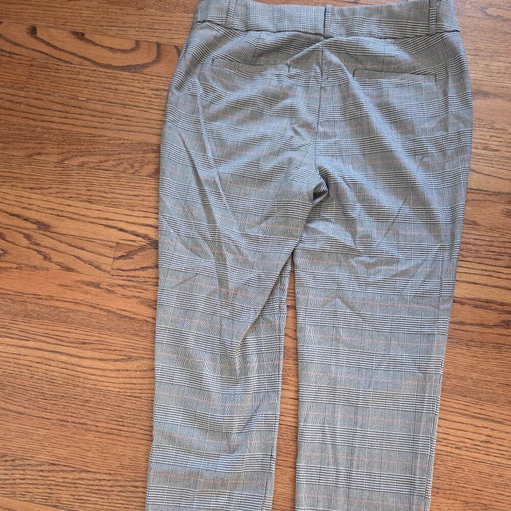Ann Taylor LOFT Slim Houndstooth Pants Ankle Size 8 NWOT